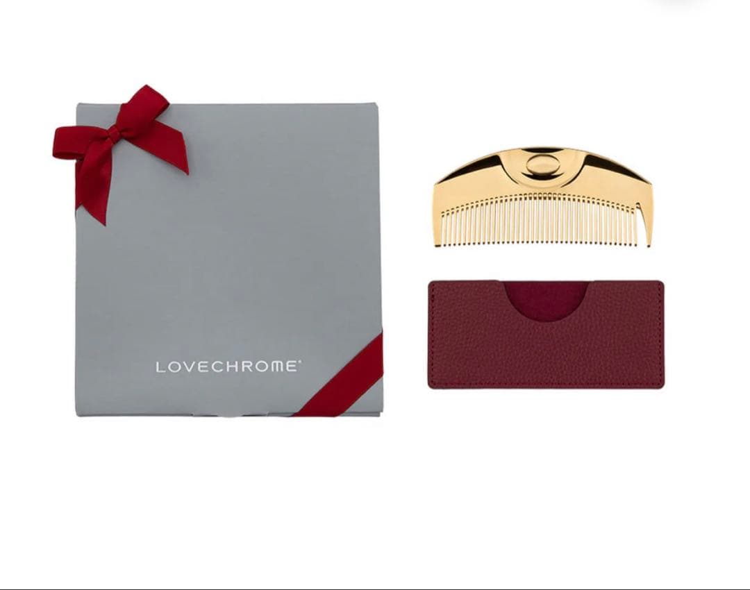 LOVECHROME K24GPYゴールド コーム ケース付き
