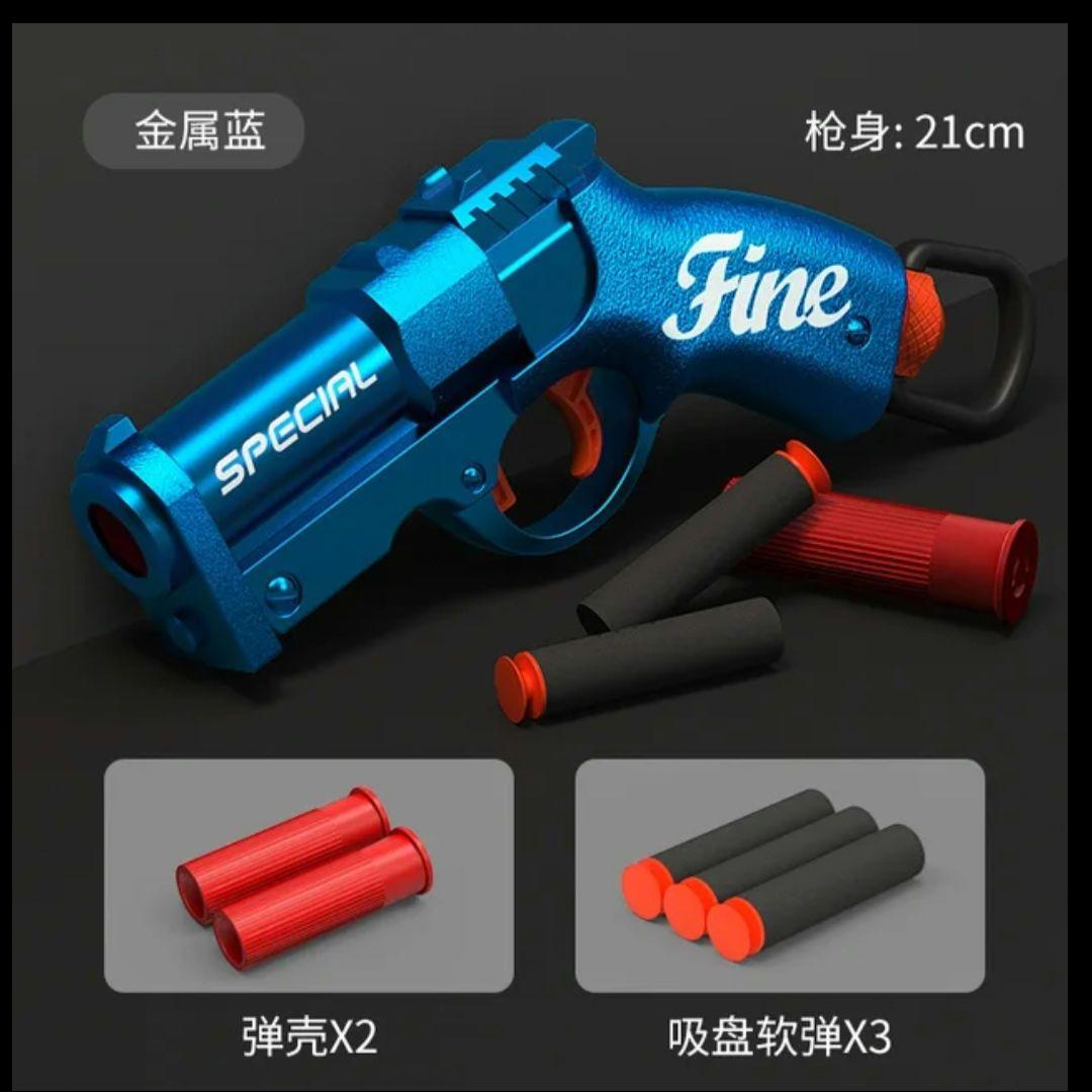 排莢式ナーフハンドガン ブルー シェル3個 - メルカリ