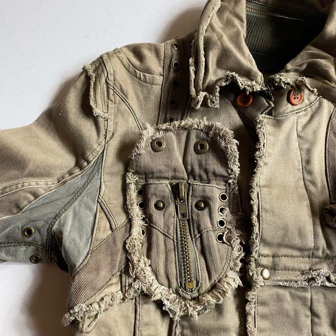 90's ギミック ジャケット フェアリーグランジ Y2K マクブリング