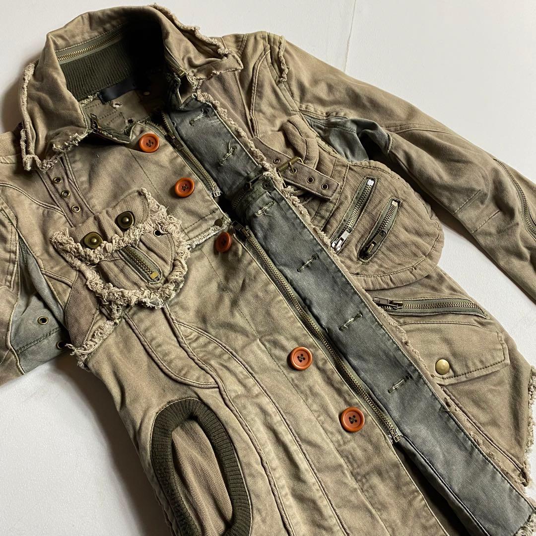 90's ギミック ジャケット フェアリーグランジ Y2K マクブリング