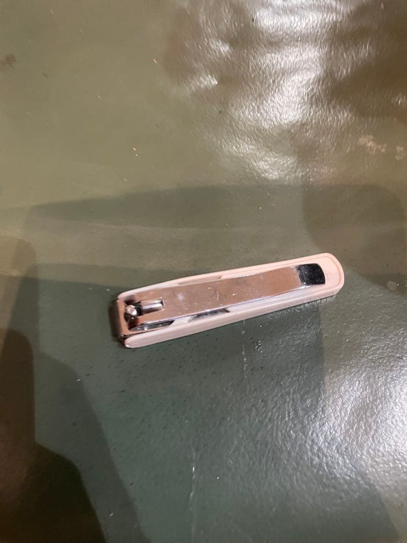 ステンレス製爪切り シルバー