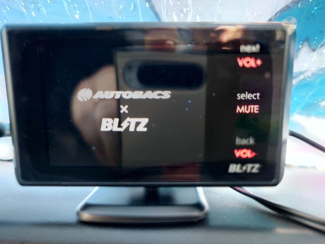 BLITZ　TL24AB新型 レーダー式＆レーザー式オービス対応探知機