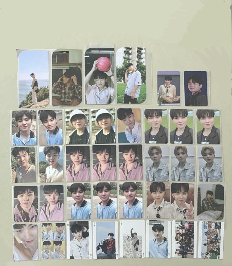 SEVENTEEN ウジ トレカ CDアルバム ヨントン チェキ ポラロイド - メルカリ