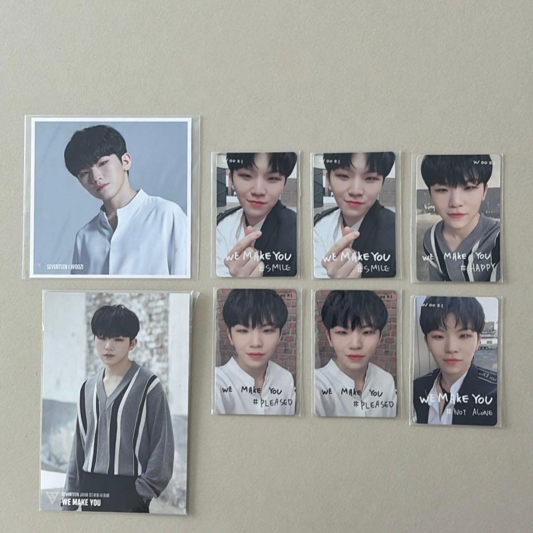 SEVENTEEN ウジ トレカ CDアルバム ヨントン チェキ ポラロイド - メルカリ