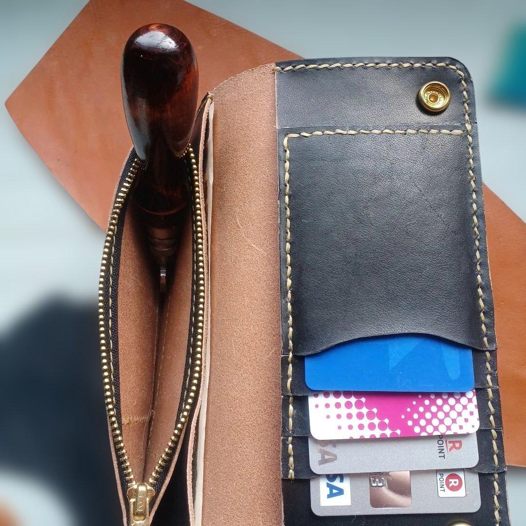 トラッカーウォレット ロング 茶芯 42TALON復刻 - メルカリ