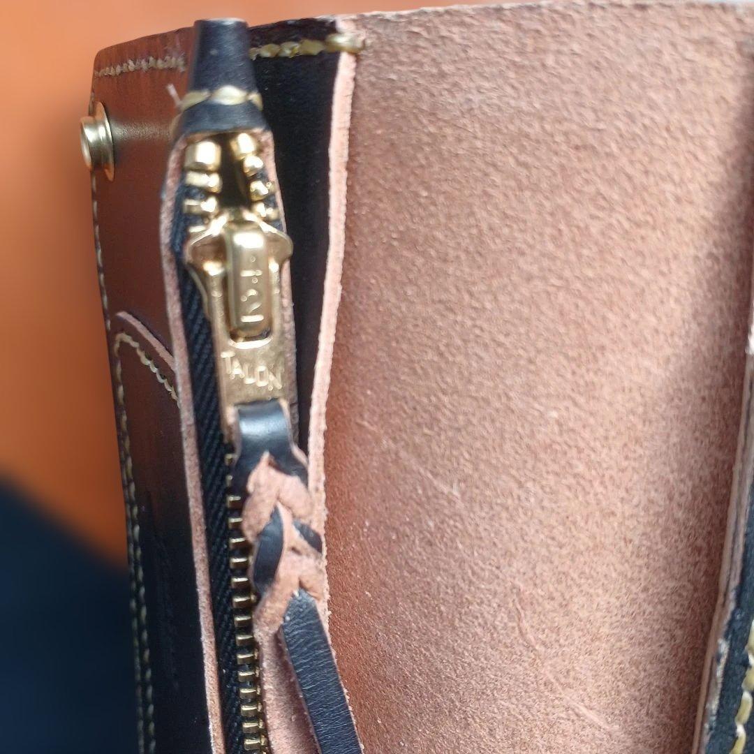 トラッカーウォレット ロング 茶芯 42TALON復刻 - メルカリ