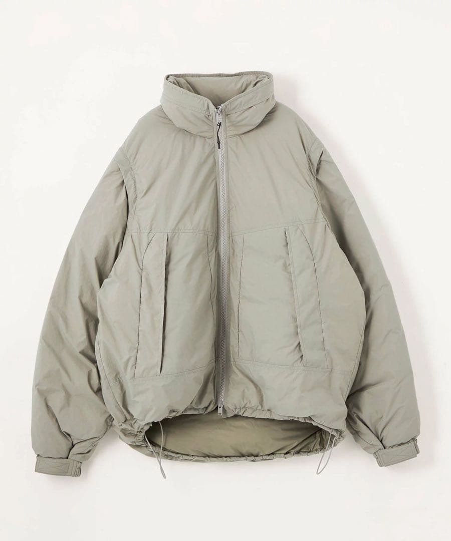 新品 TAION*CITENモンスターダウン ブルゾン グレー - メルカリ