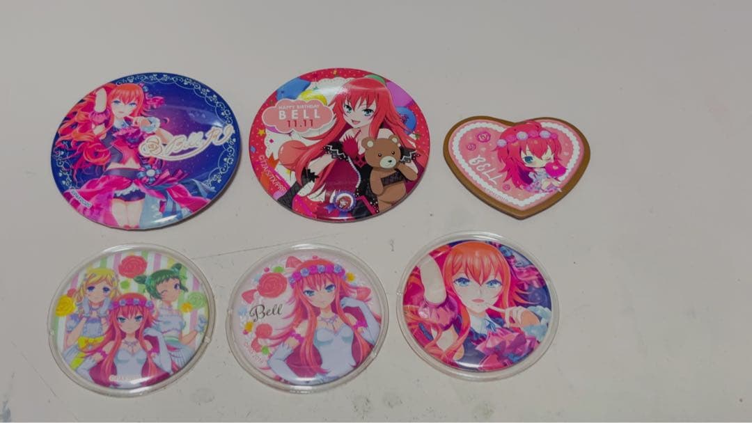 プリティーリズム・レインボーライブ 蓮城寺べる 缶バッジまとめ売り