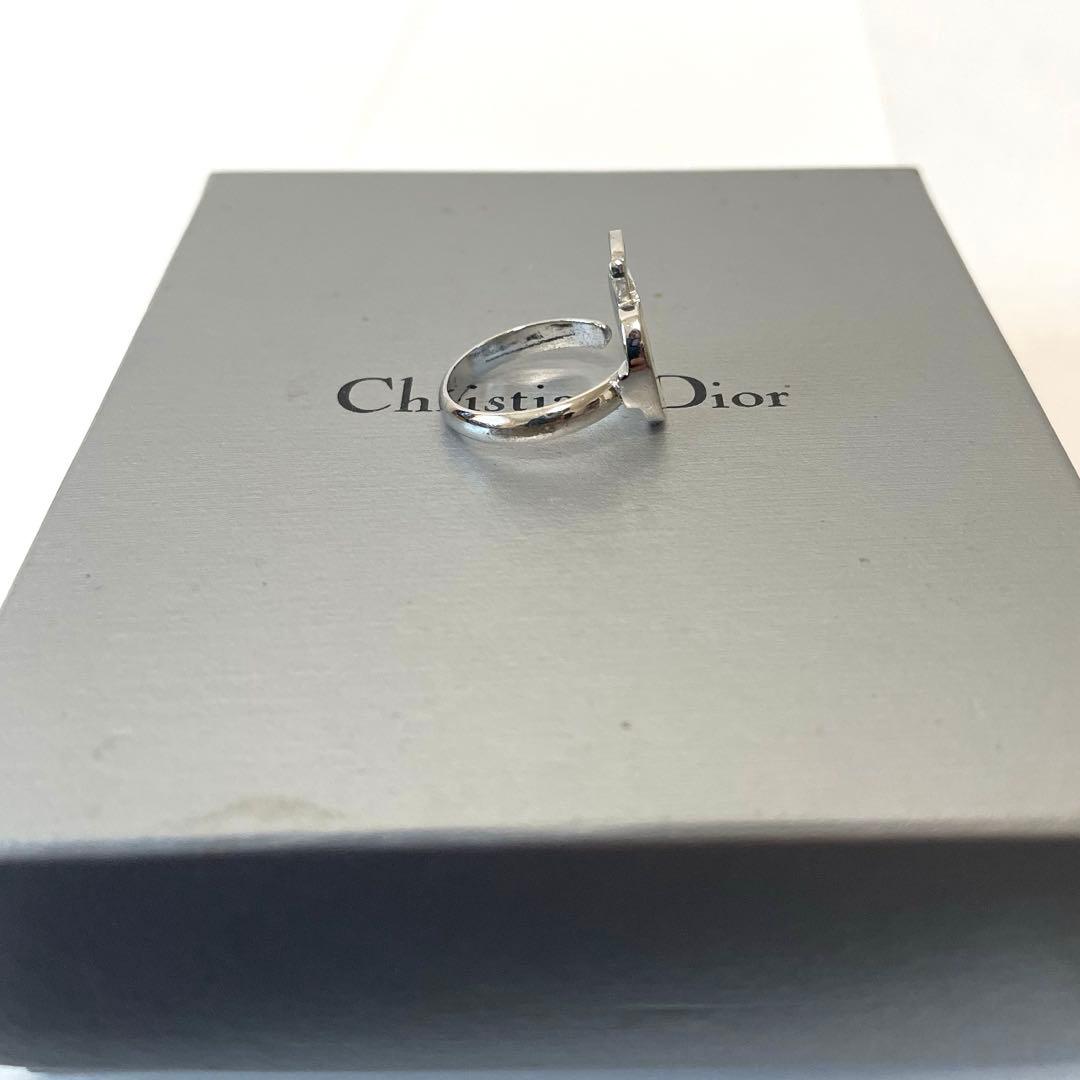 良品 Dior リング 指輪 CD ロゴ りんご 13号 黄色 刻印あり - メルカリ