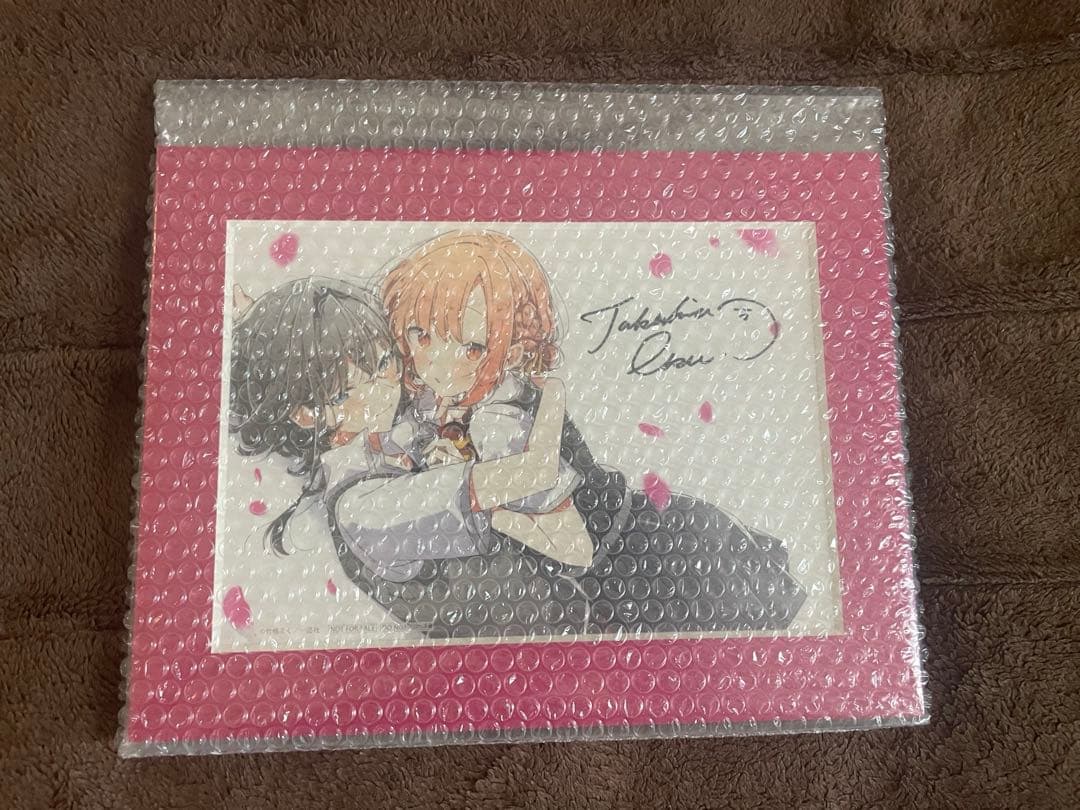 ささやくように恋を唄う　Wチャンス賞　直筆サイン入り複製原画