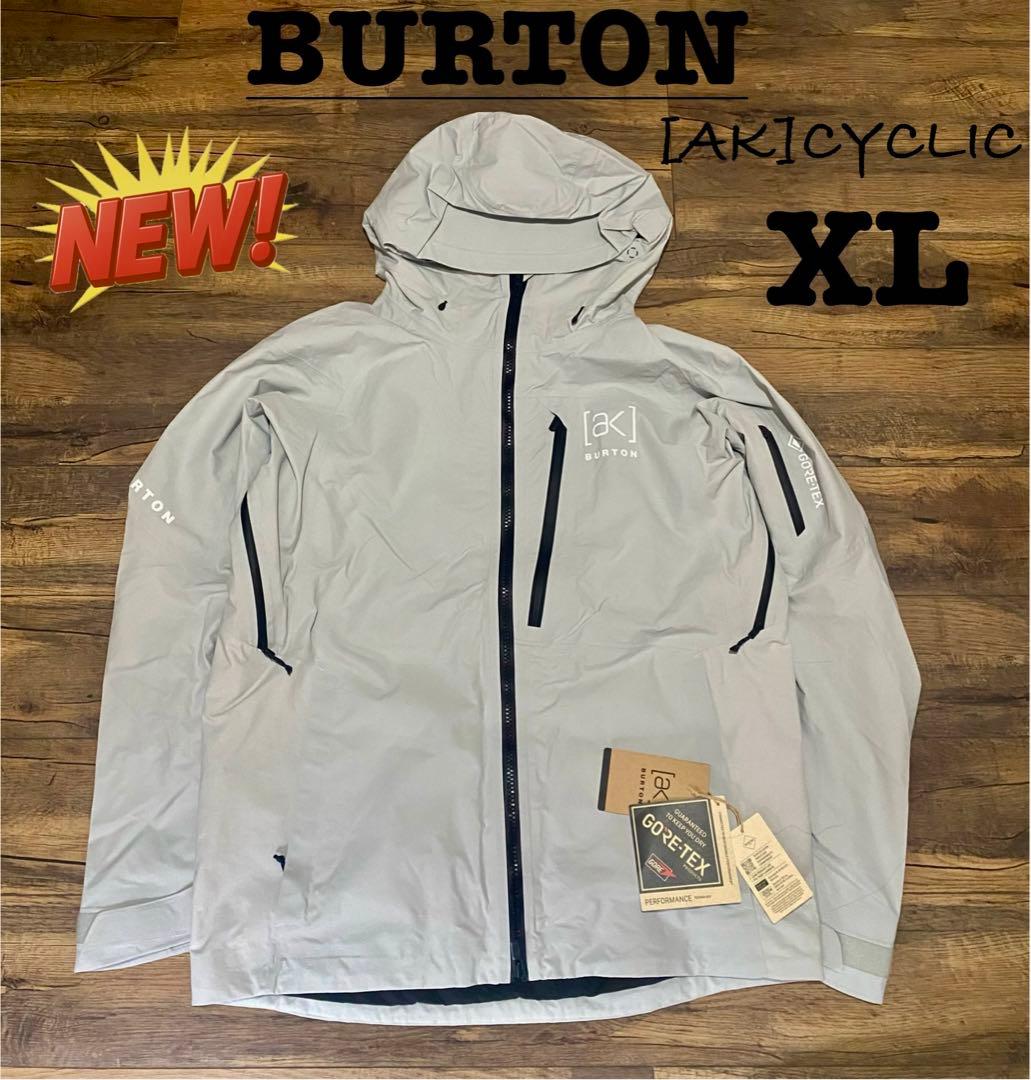 Burton [ak] サイクリック GORE-TEX 2L GRAY 25/26モデル Men's Burton [ak] Cyclic GORE-TEX 2L Jacket #Gray