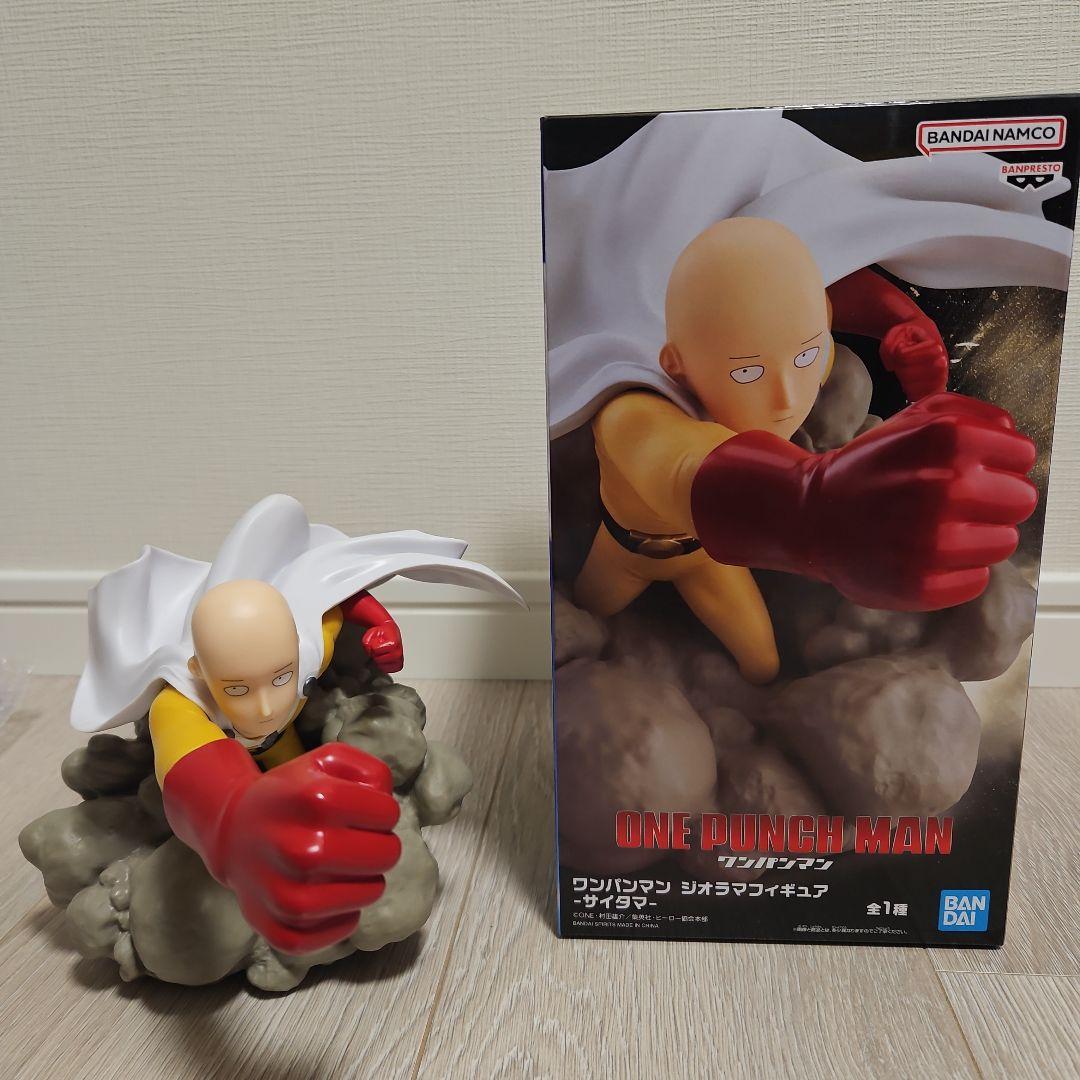 ワンパンマン ジオラマフィギュア-サイタマ- - メルカリ