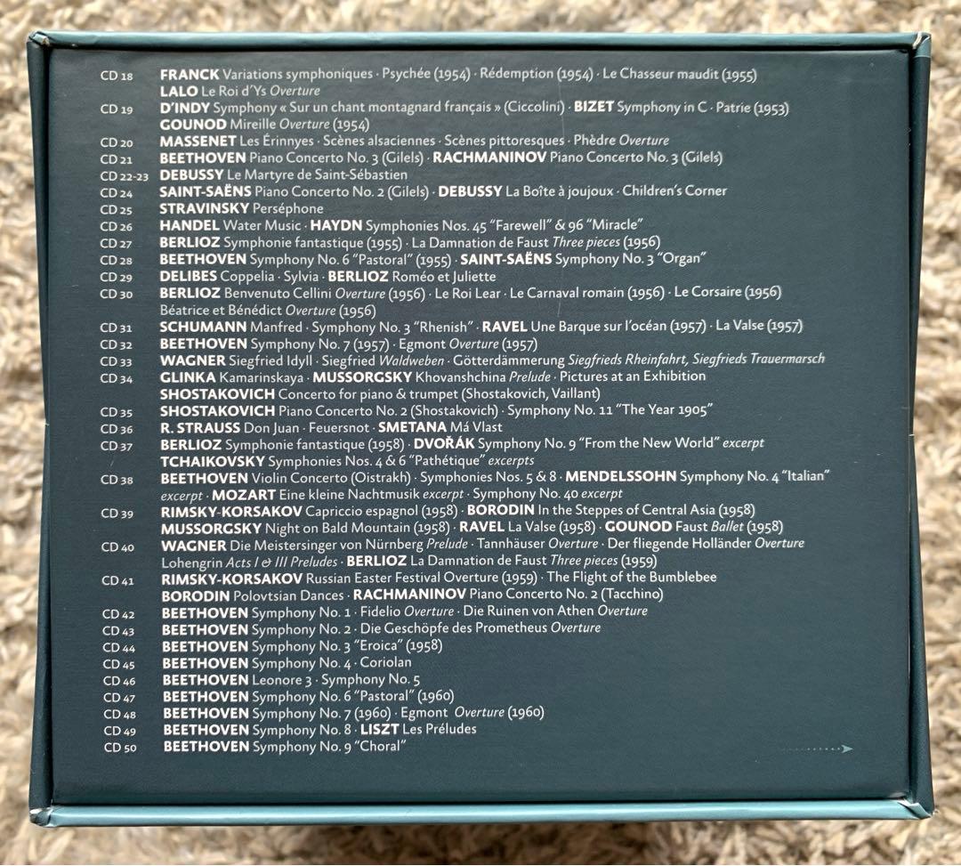 アンドレ・クリュイタンス 没後50周年記念ボックス(65CD) - メルカリ