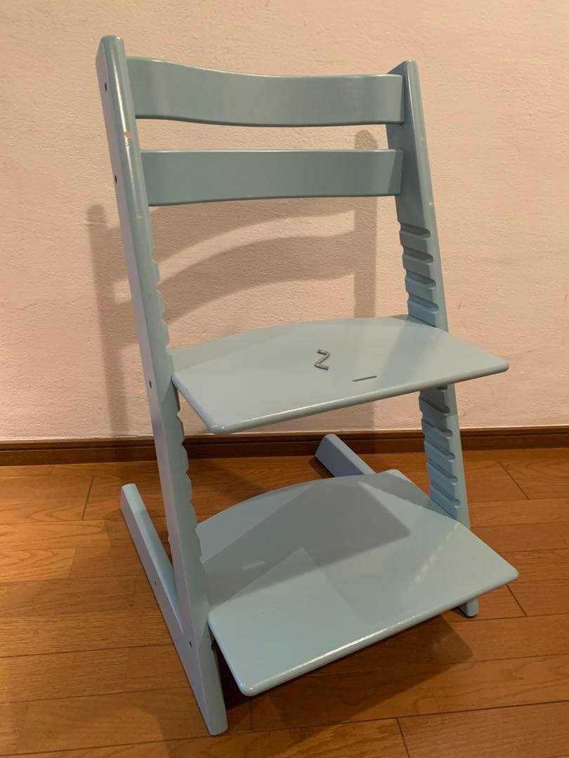 ストッケ トリップトラップ チェア 水色