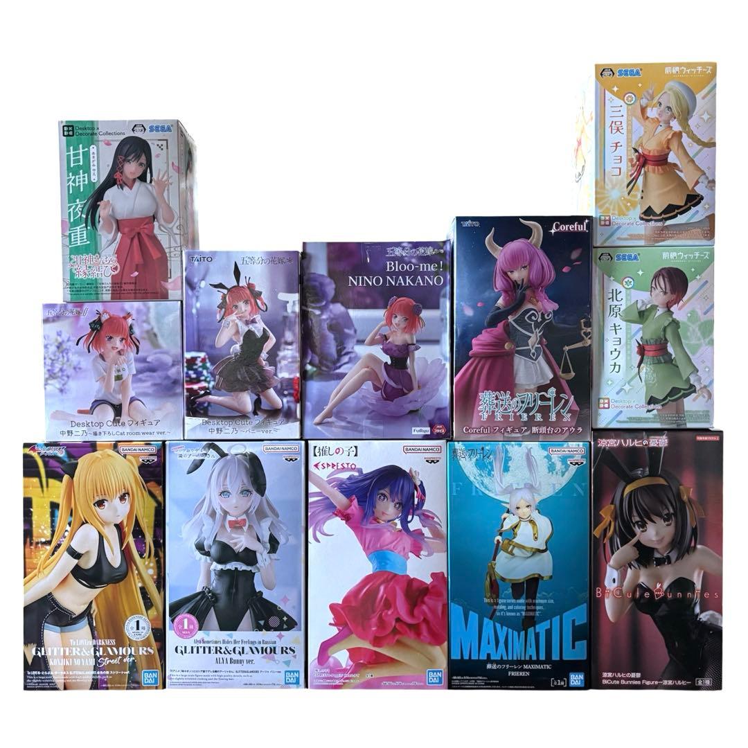 美少女　プライズフィギュア　12点セット　まとめ売り