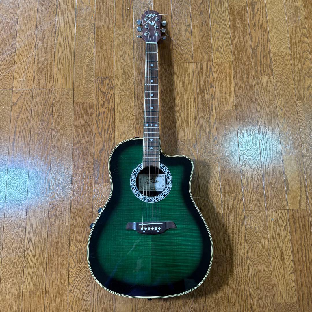 エレアコ ギター ARIA AMB-35 電池不要