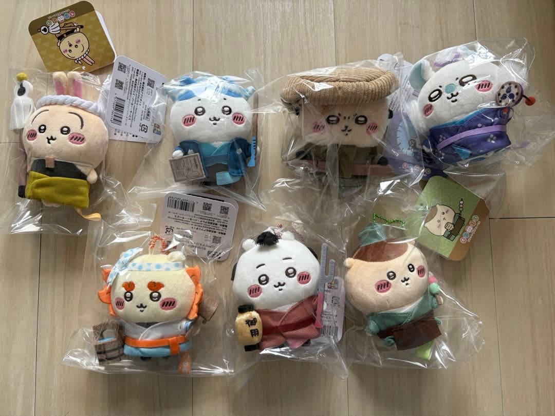 POPUPSTORE ちいかわぽけっと 江戸なマスコット　全7種