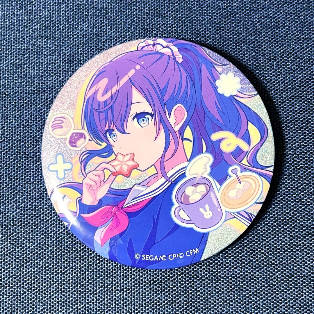 プロセカ バースデー グリッター 缶バッジ コレクションB 朝比奈まふゆ