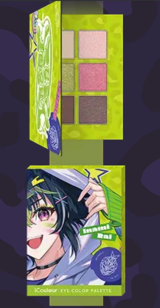 椿*様 にじさんじ MECHAT-A×iCouleur 伊波ライ アイシャドウ - メルカリ