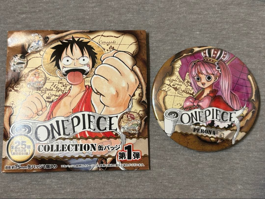 ワンピース】ペローナ コレクション缶バッジ 第1弾 - メルカリ