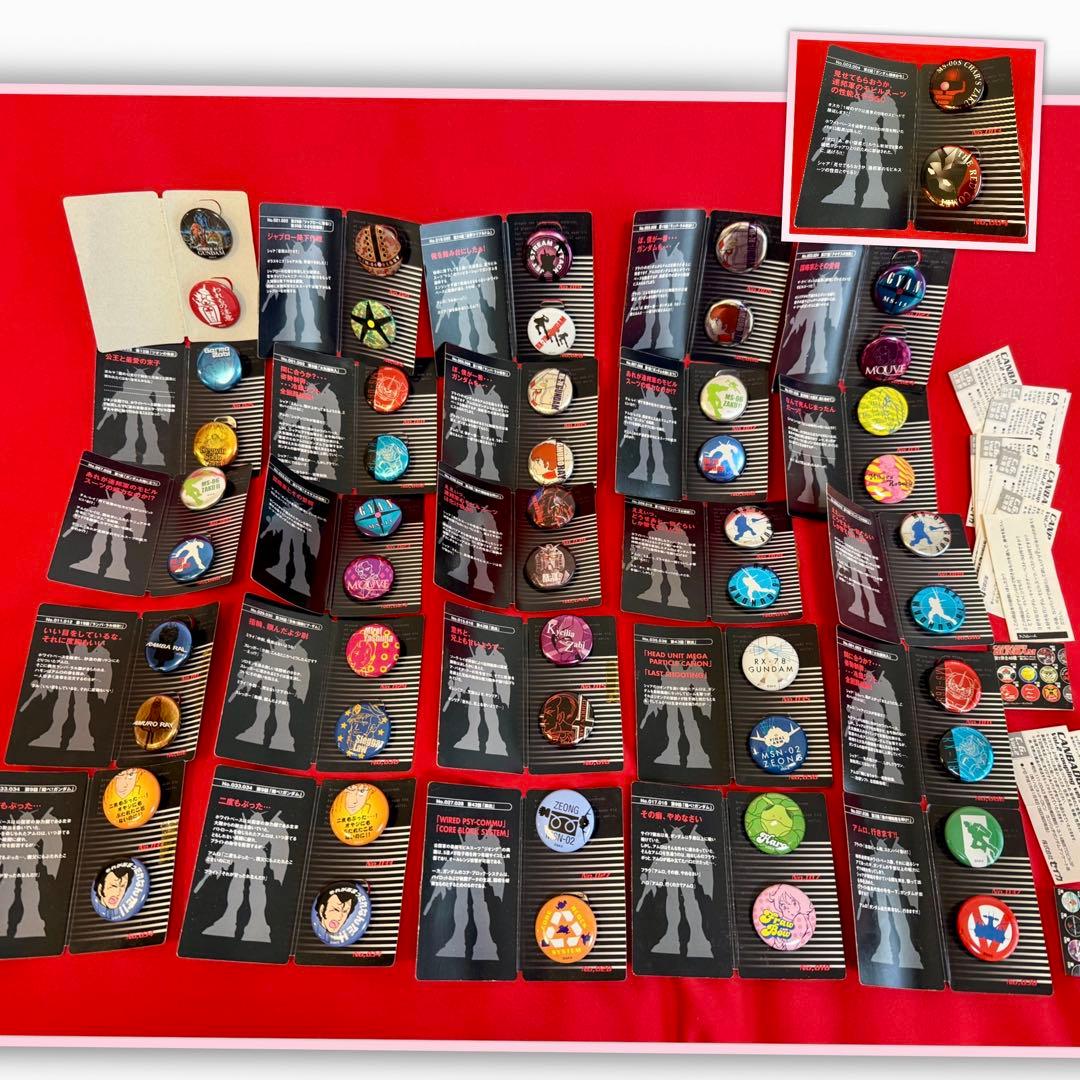 機動戦士ガンダム ★☆ 缶バッジ ガンダム GUNDAM 第2弾 まとめて