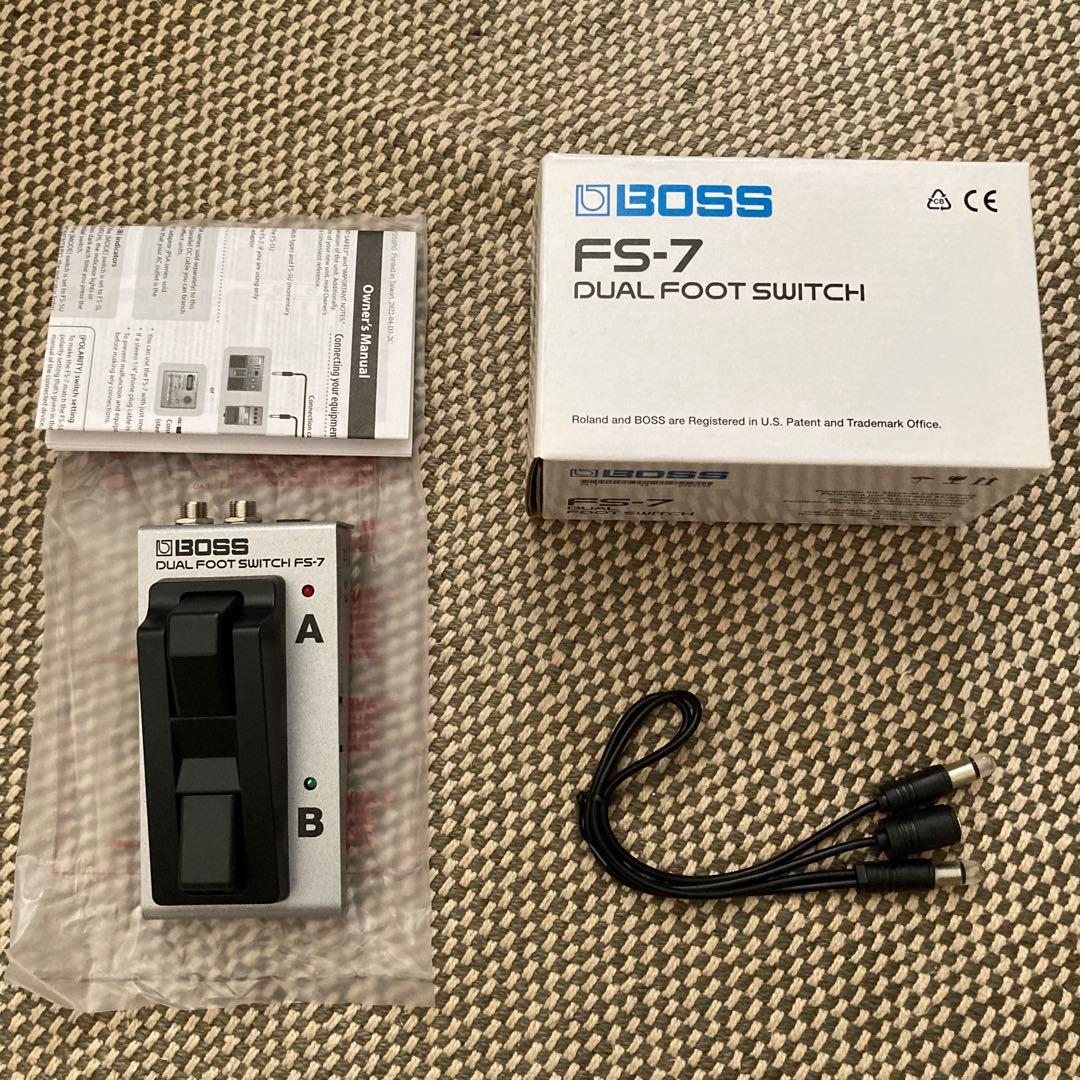 【新品未使用】BOSS FS-7 デュアルフットスイッチ