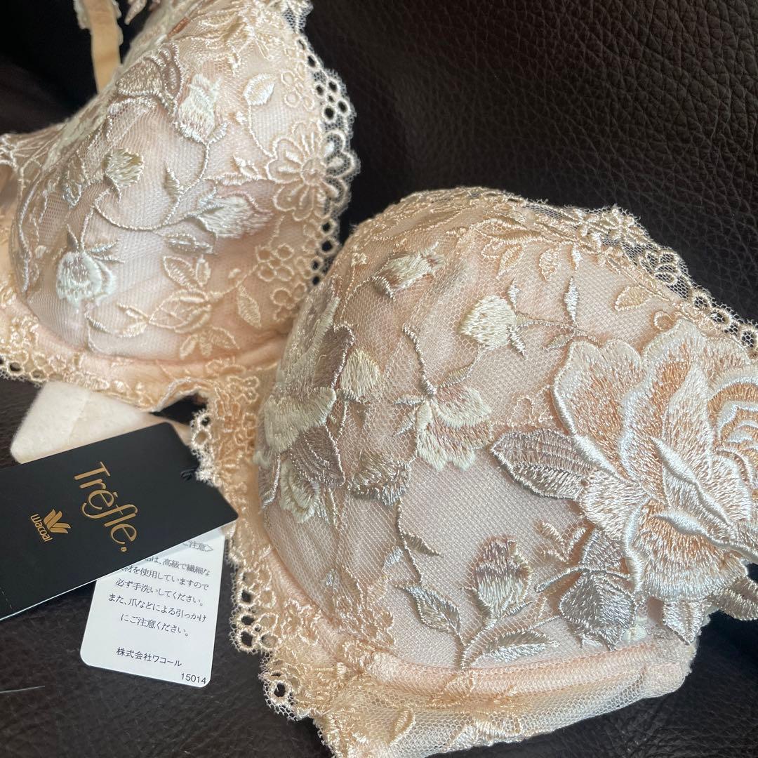 ワコール TrefleブラジャーショーツセットD70 - ワコール トレフル