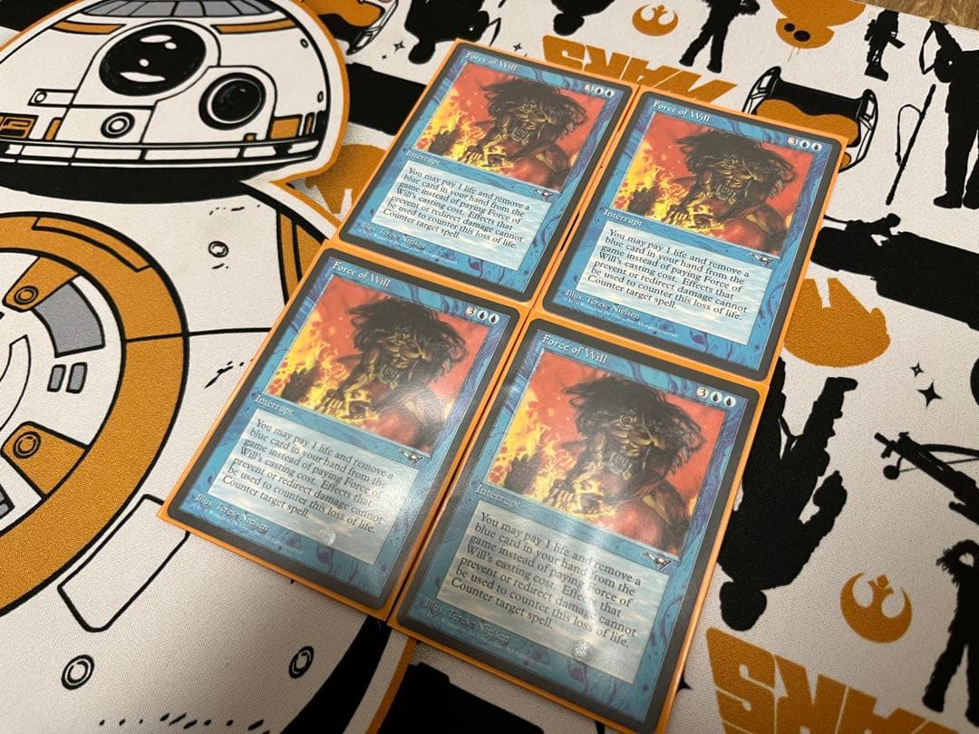 【MTG】意志の力/Force of Will 4枚セット 英)意志の力 / Force of Will【ALL】 No.028｜MtG通販サイト【Cardshop