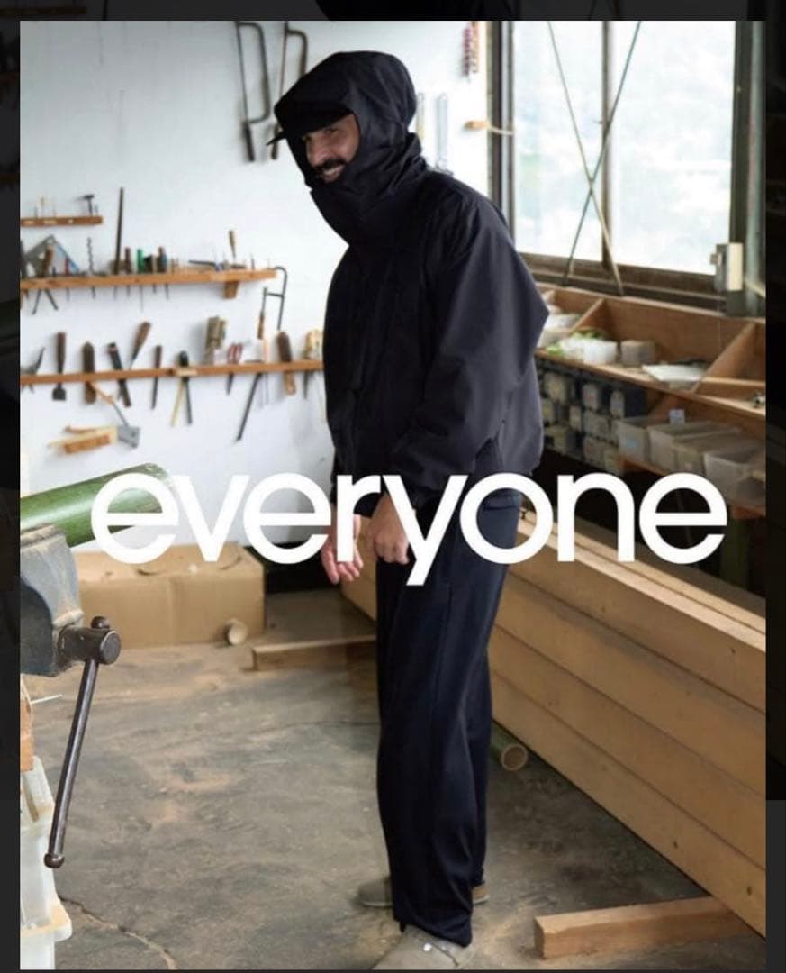 ジャケット・アウター everyone 3layer jacket BLACK