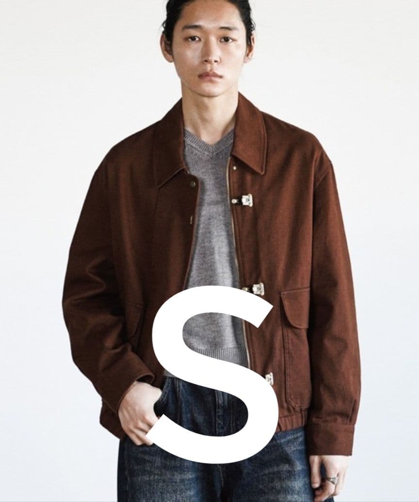 【WYM】L TOGGLE TWILL DECK BLOUSON S