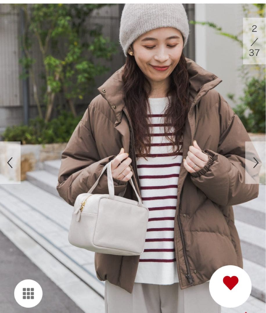 ２／５まで！新品未使用DOORSグリーンダウン撥水2WAYジャケット ブラウンM