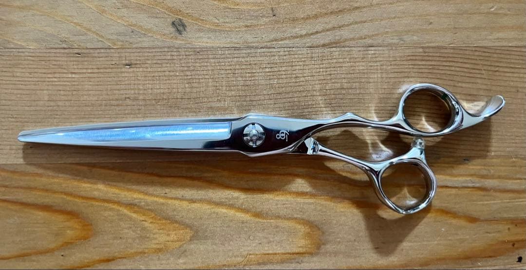 新品未使用 6.5インチ シザー 剣刃 スーパーゴールド