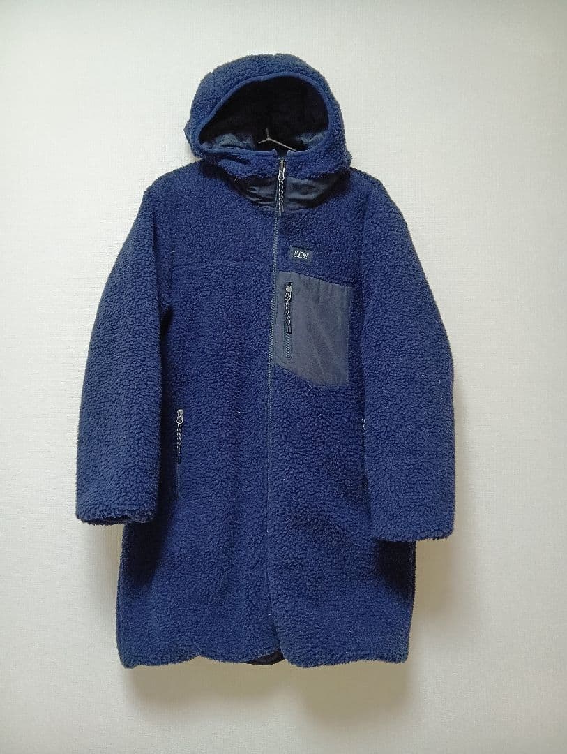 【TAION/タイオン】Nolley's 別注ボア×ダウンフードコート M