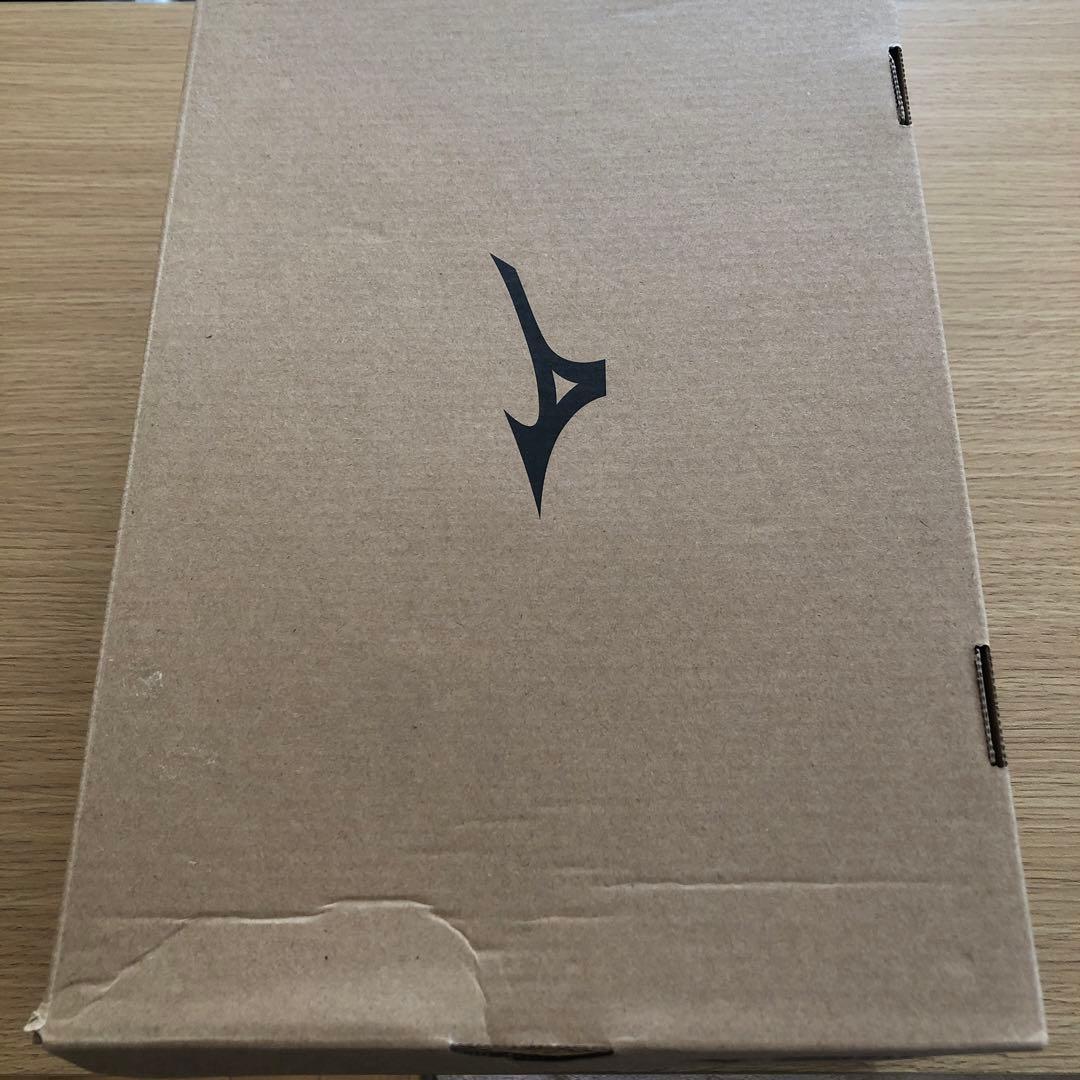 新品未使用　Mizuno 安全靴 25.5cm グレー/ライム