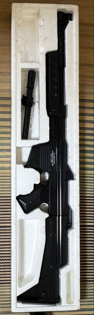 昭和レトロ玩具 MINUTEMAN-10 エアガン ブラック スコープ付き 昭和レトロ玩具 MINUTEMAN-10 エアガン ブラック スコープ付き