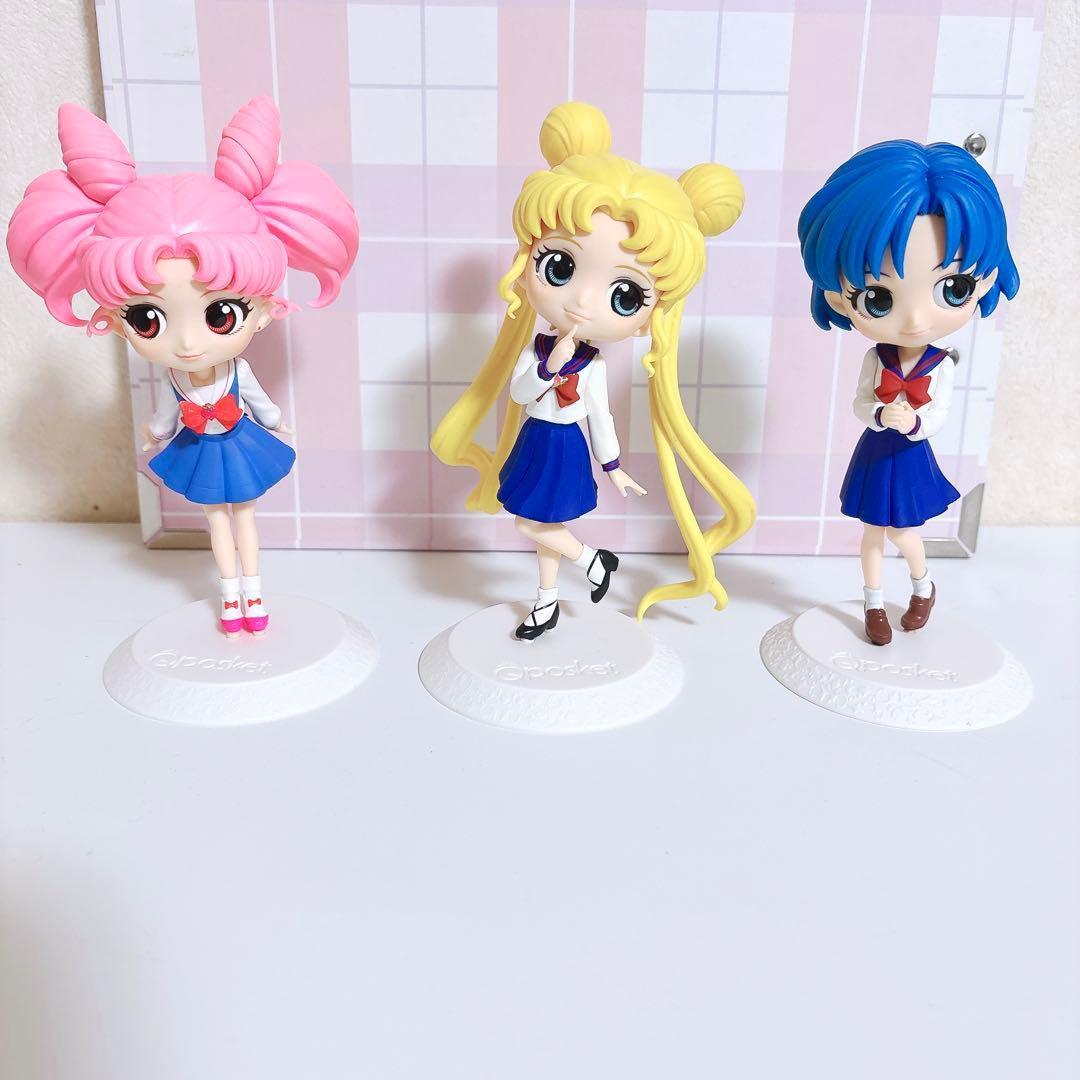 Qposket キューポスケット セーラームーン フィギュア 3体 - メルカリ