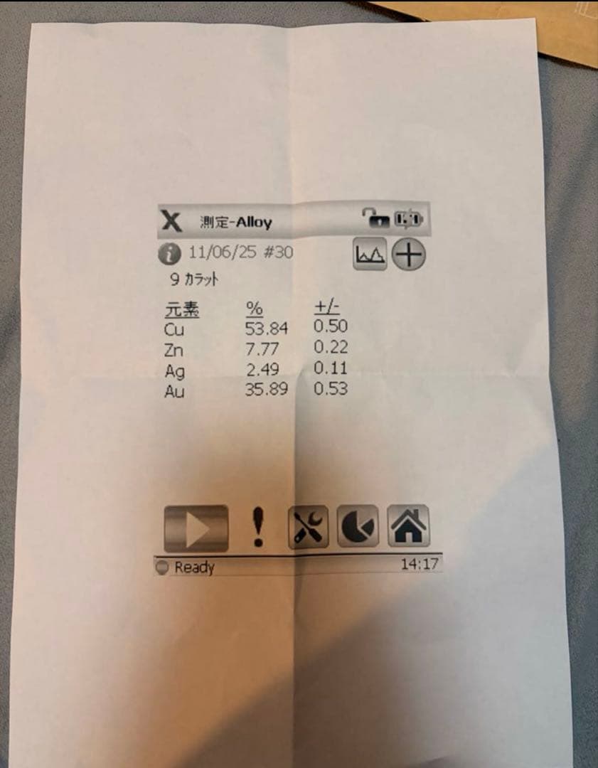 道*飯様 K8 8金 ネックレス スクラップ 24.7g