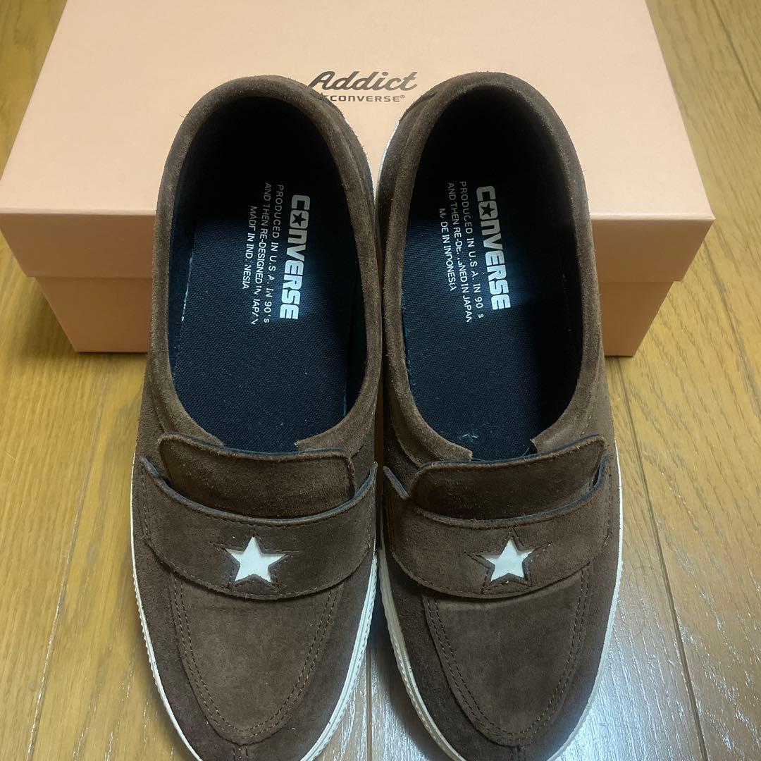 美品‼️Addict Converse ワンスターローファーブラウン ONE STAR LOAFER BROWN (CONVERSE ADDICT) – ambiente