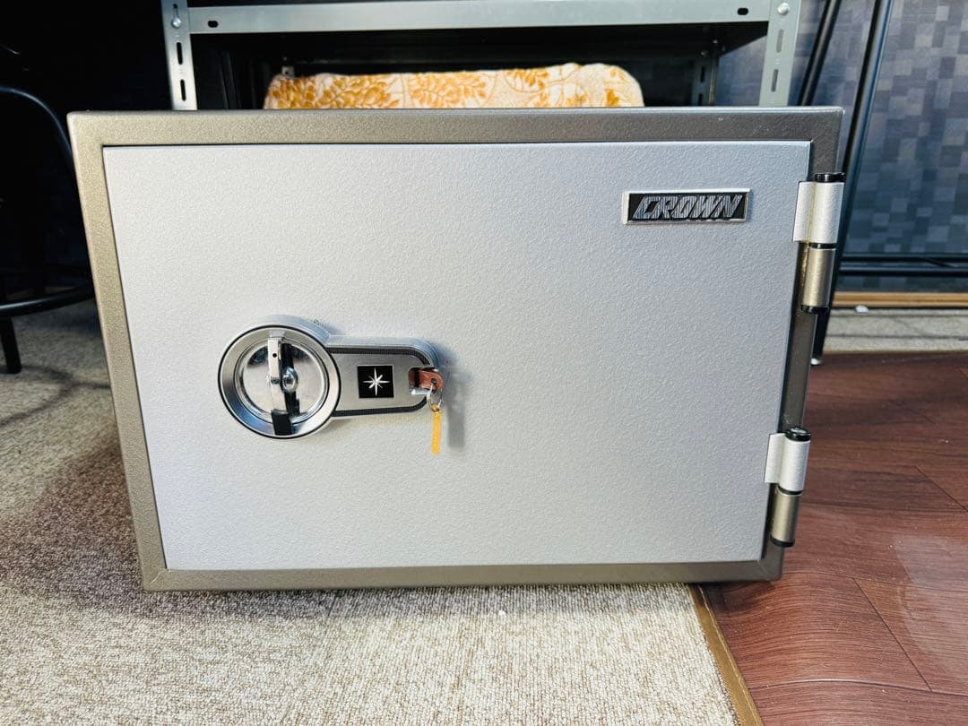 キング工業 クラウン crown 耐火金庫 耐衝撃 マグネット X-1 日本製