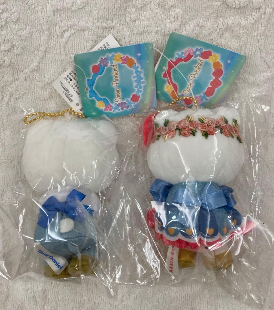 サンリオピューロランド フラワー キティ&ダニエル ぬいぐるみマスコット