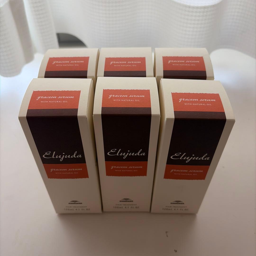 ミルボン エルジューダ グレイスオンセラム 120mL 6本セット Elujuda（エルジューダ） ミルボン グレイスオンセラム 120mL 洗い流さ