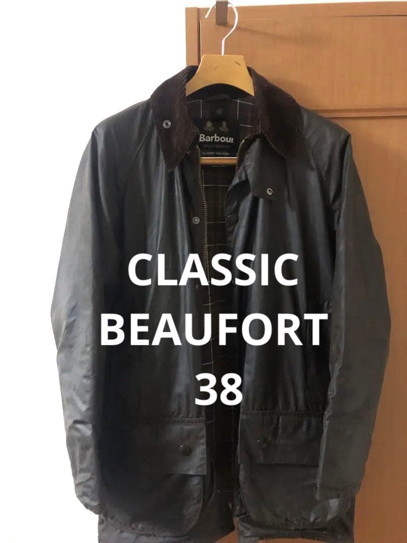 バブアー Barbour CLASSIC BEAUFORT オリーブ　38サイズ