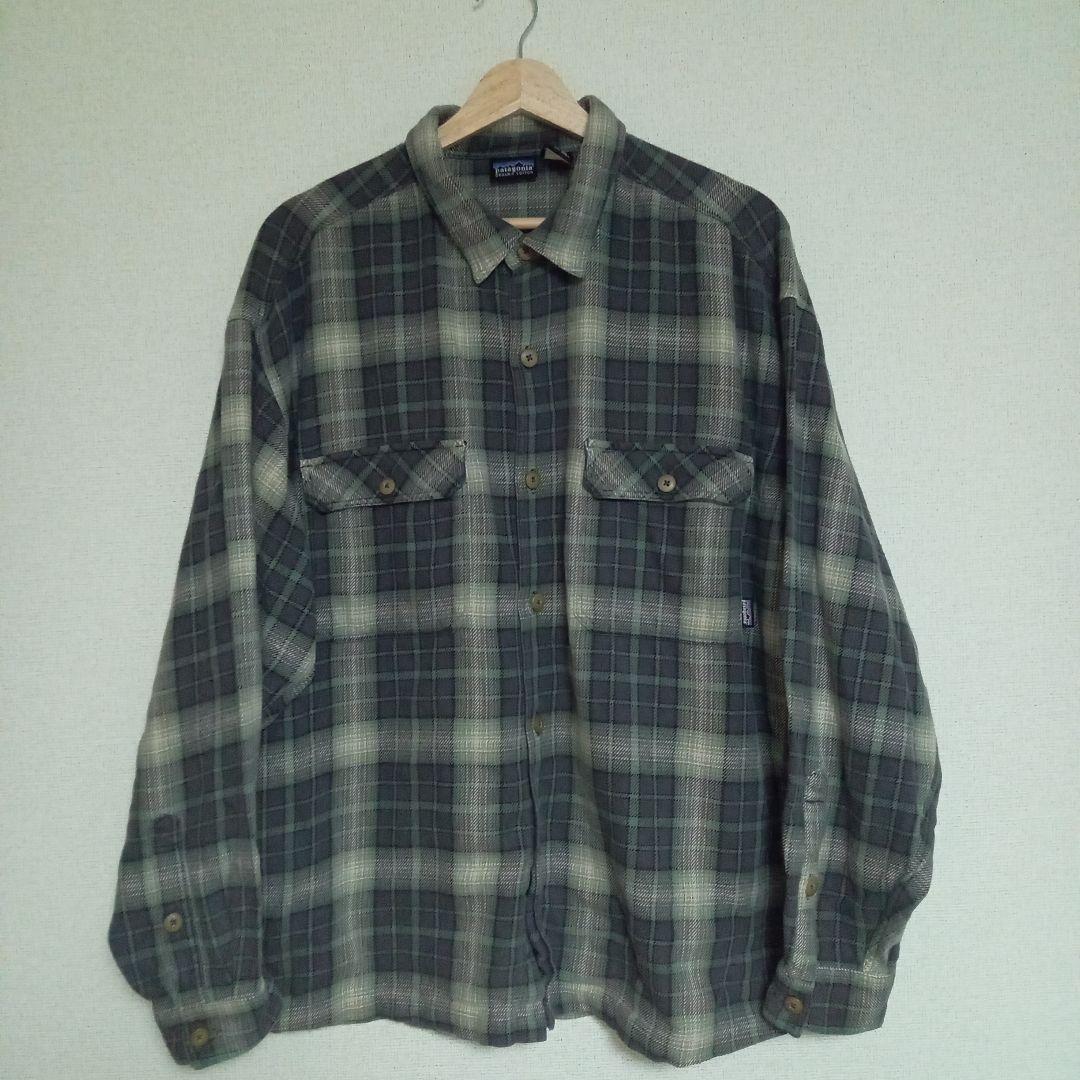 ら*く様 【希少】Patagonia ヘビーネルシャツ F6 ポルトガル製