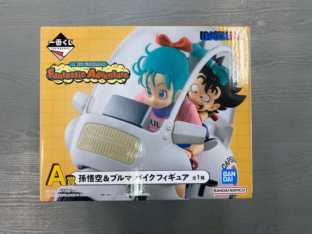 一番くじ　ドラゴンボール 孫悟空 & ブルマ バイクフィギュア A賞