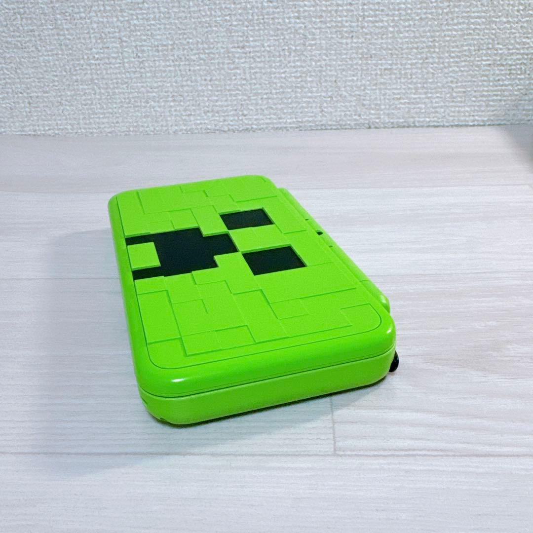 434 【箱付き極美品】ニンテンドー2DSLL マイクラ クリーパー