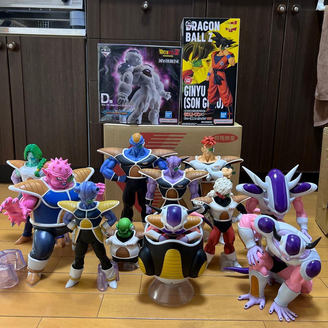 ドラゴンボール フリーザ軍セット ザーボン ドドリア ギニュー特戦隊