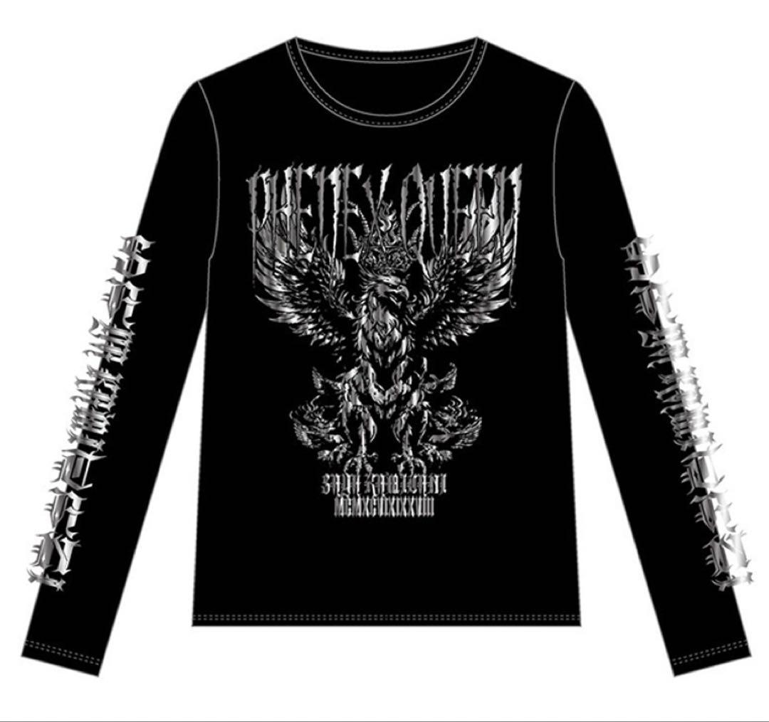 上谷沙弥 Phenex Queen ロングTシャツメタリック！Mサイズ完売品