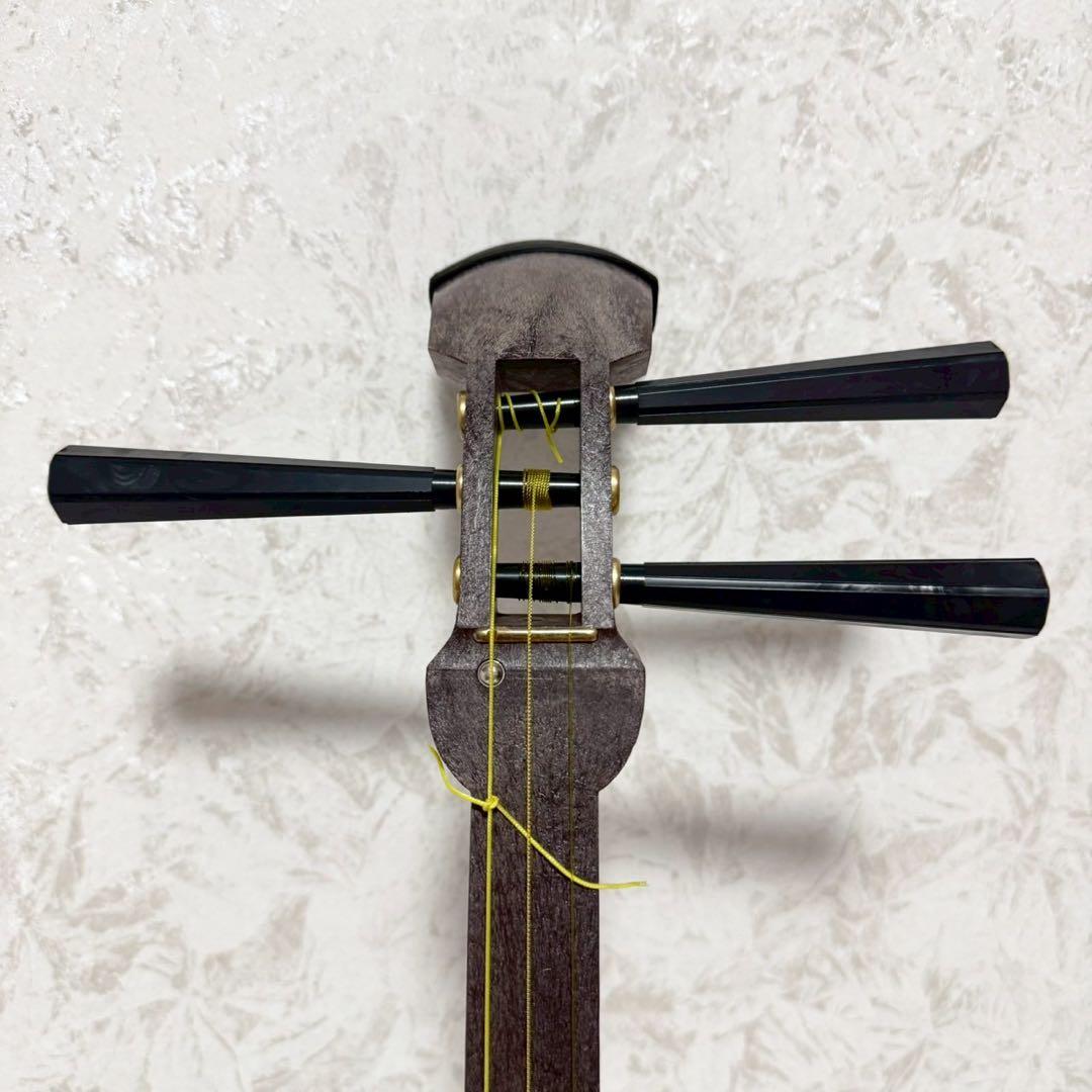 美品』三味線 ゼンオン（ZEN‐ON） 初心者セット付き ハードケース付き