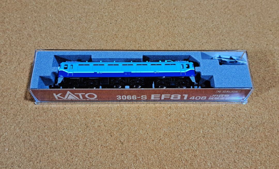 n*送様 KATO EF81.408(JR 貨物試験塗装機) 　品番3066-S