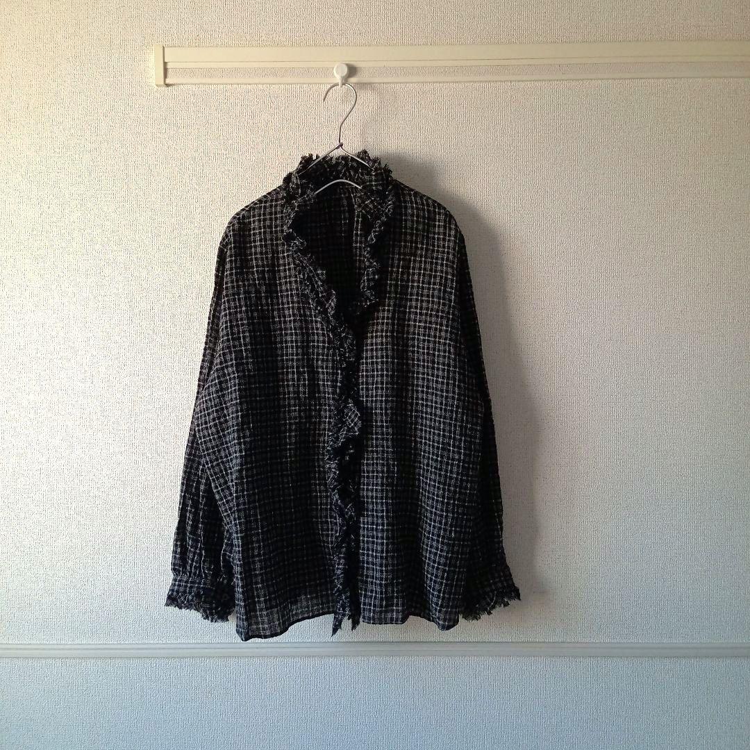 journal standard luxe リファイン フリルブラウス リファイン フリルブラウス（シャツ／ブラウス）｜journal standard